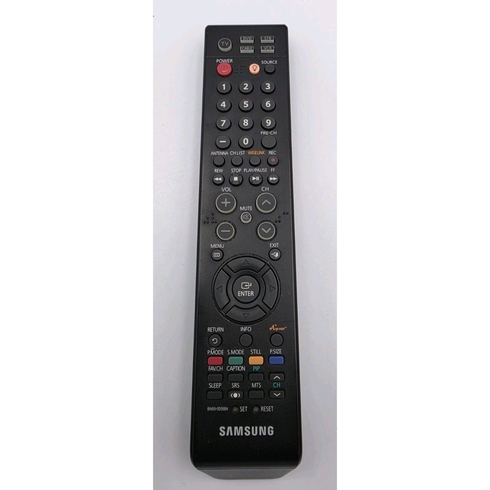 Original Samsung TV DVD VCR Cable Remote Control AA63-01361A TM88 OEM